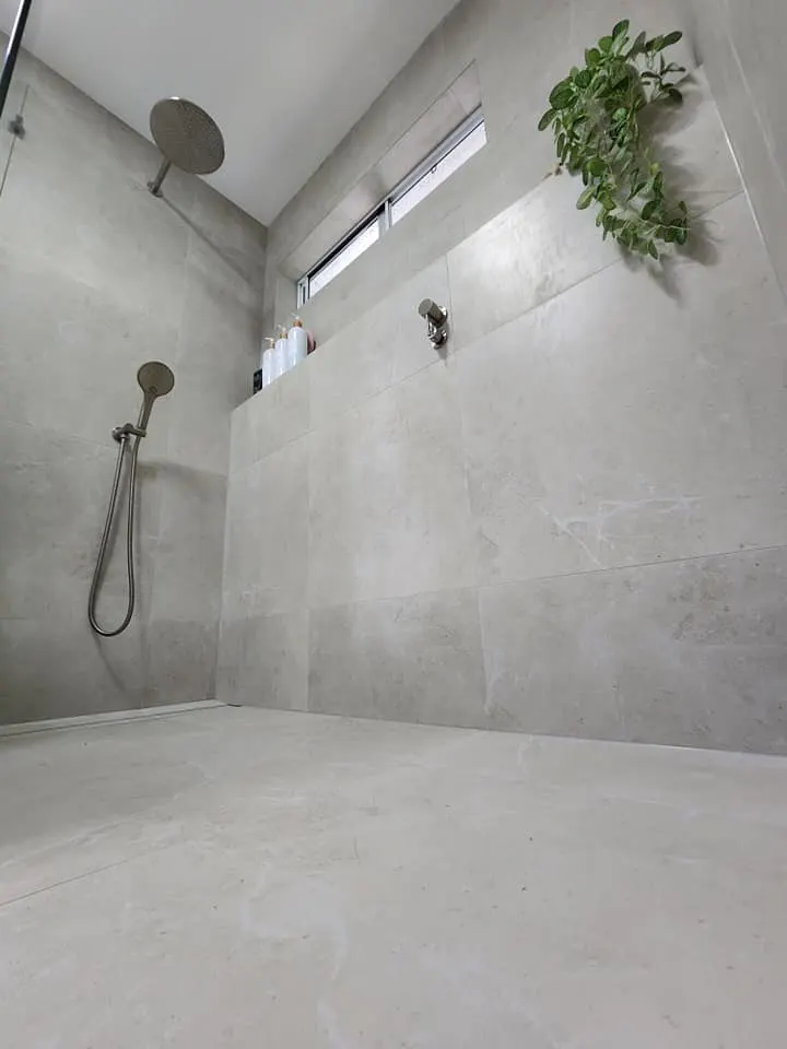 Renovated bathroom